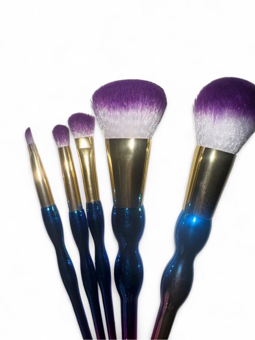 NWT 5-Piece Mermaid Unicorn Makeup Brush Set